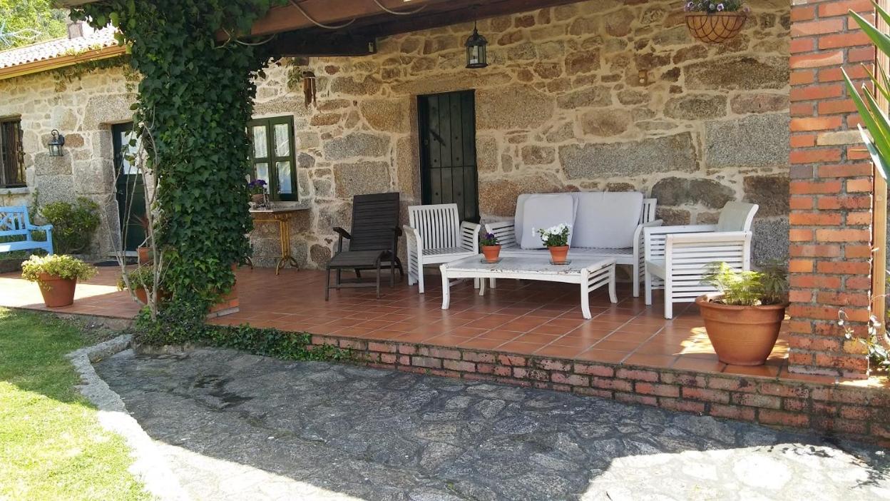 Hostal Casal De Folgueiras Rias Baixas Meis Exterior foto