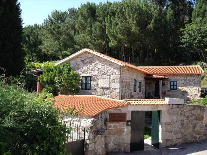 Hostal Casal De Folgueiras Rias Baixas Meis Exterior foto
